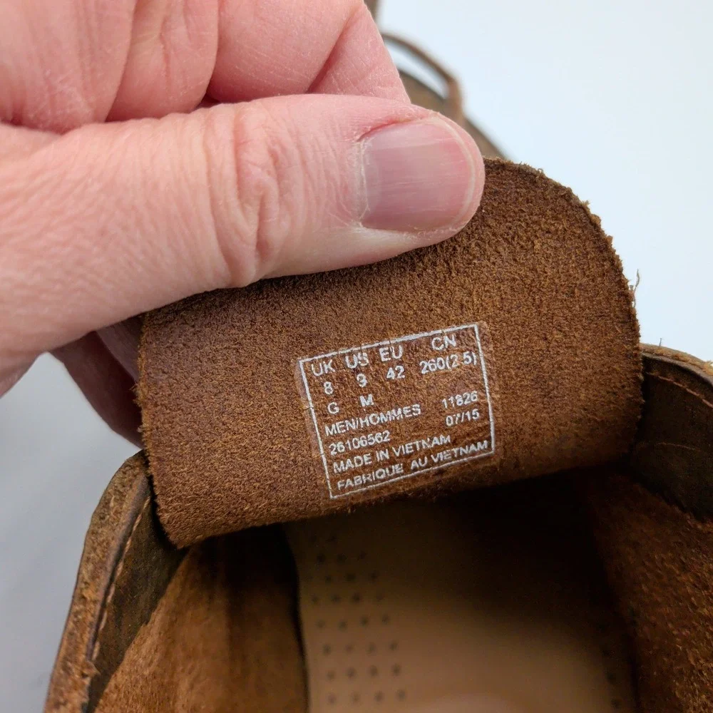 Clarks Originals Desert‎ Boot Beeswax Brown Leather Chukka Mens Size 9 26106562